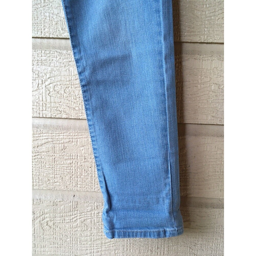 D. Jeans womens High Waist Mom Crop Jeans size 4 Light Jill 27" inseam uncuffed - Picture 6 of 7